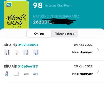 Watsons Satış Sonrası Yaşanılan Mağduriyet