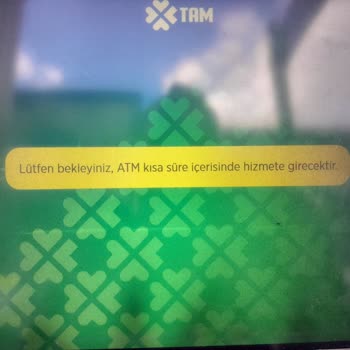 Halkbank ATM Paramı Aldı