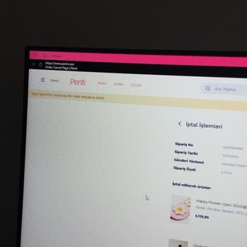 Penti Ürünü Kargolamamaları Veya Siparişi İptal Etmemesi