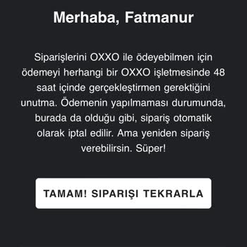 Bershka Sipariş İptali Ve Oxxo İle Ödeme