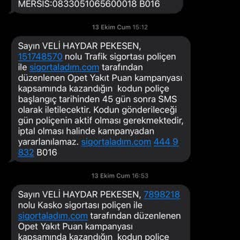 sigortaladım.com Sigortaladım Yakıt Puan Kampanyası