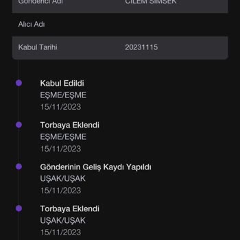 PTT Kargo Teslim Alındığı Halde Teslim Alindi Bilgisini Girmiyor