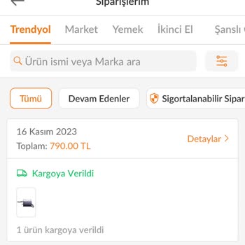 Trendyol Kargo Gönderimi Bekletiyor