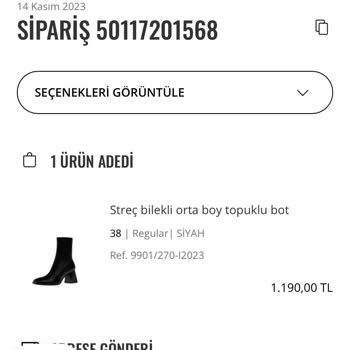 Stradivarius Kargomun Teslim Edilememesi