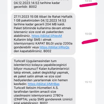 Turkcell 1 GB'ı 15 Dakika Da Bitirdi