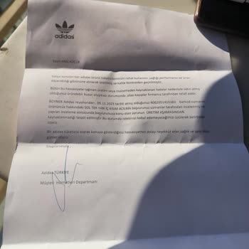 Terracity Boyner Adidas Ayakkabı Hata