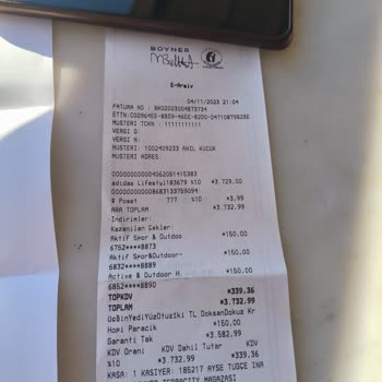Terracity Boyner Adidas Ayakkabı Hata