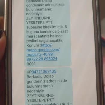 PTT Kargo PTT Şubesi Erişim Sorunu Ve Kargo İadesi