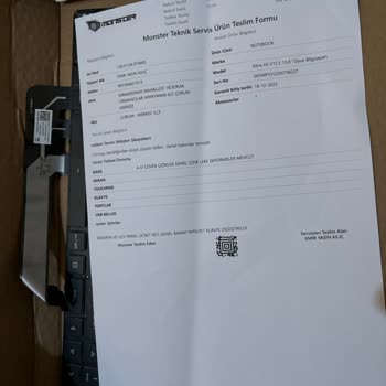 Monster Teknik Servis Ücretli Hizmet Sonucu Bozuk Bilgisayar Gönderdi