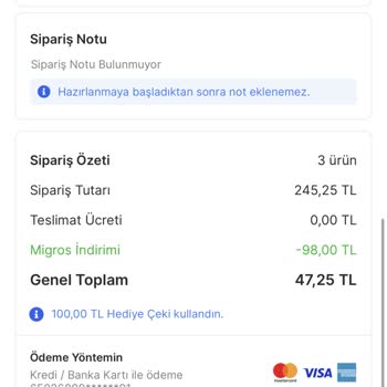Migros Sanal Market İptal Edildi Para İadesi Yapmıyor!
