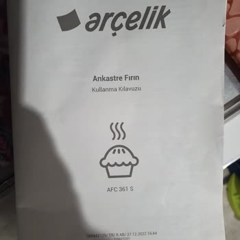 Arçelik Afc 361 S Ankastre Fırından Izgara Teli Çıkmadı
