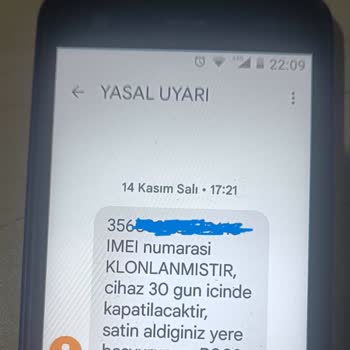 A101 Den Aldığım Telefonun IMEI Klonlanması