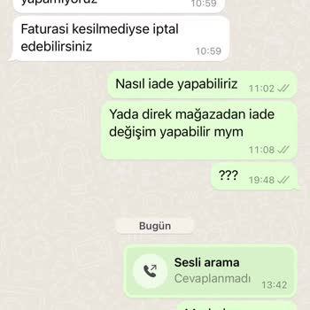 Imannoor Müşteri Hizmetleri Sorunu