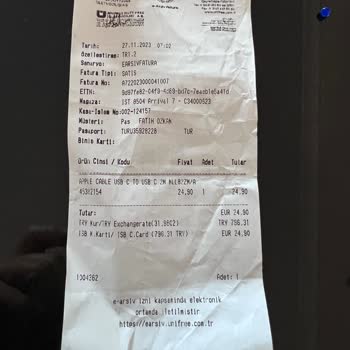 Unifree Duty Free Ürün İade Ve Değişim