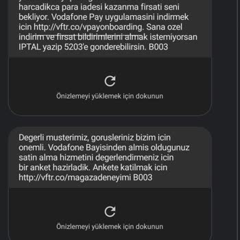 Vodafone Telefon Hat Taşıma