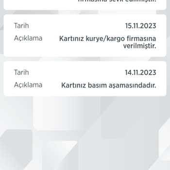 Ziraat Bankası Bankkart Genç Teslimatı Gecikti Ve Takip Bilgisi Eksik