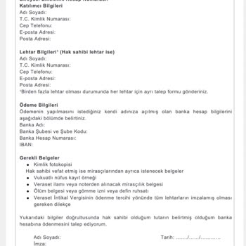 Ahe Otomatik Katılım