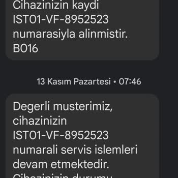 Mercan İletişim Cep Telefonu Servis Sıkıntısı