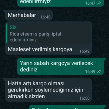 ZM Saat Ürün Satın Alma Ve İptal