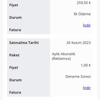 Exxen Üyelik Denemesinde Fazla Ödeme