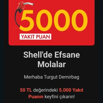 Shell Puan Yüklemesi Yapılmıyor