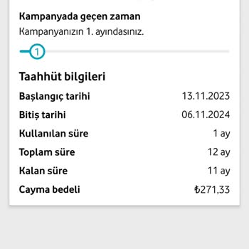 Vodafone Mağdur Etti Bir De Cayma Bedeli İstiyor.