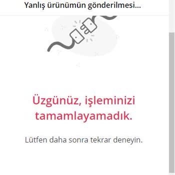 Yemek Sepeti Engelledi Beni Siparişimi Tamamlamadı