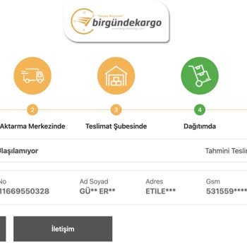 Birgündekargo Hayal Kırıklığı