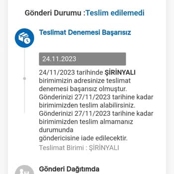 MNG Kargo Antalya Şirinyalı Şubesi Beceriksizliği.