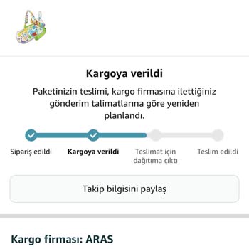 Aras Kargo Kargom Bana Gelmeden İadeye Gitti