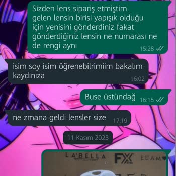 Labella Lens'in Saygısızlığı Ve Yalanları
