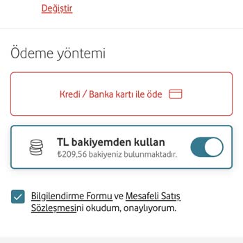 Vodafone Paket Alamamak Tl