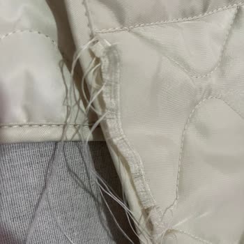 Pull and Bear Yeni Kullandığım Mont Sökülmeye Başladı