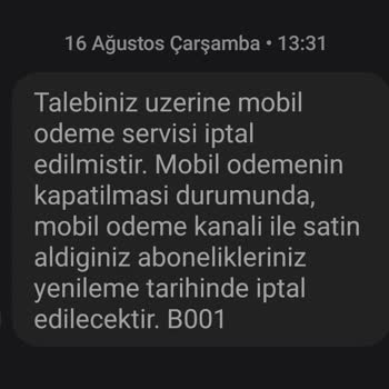 Türk Telekom Haksiz Mobil Ödeme Ücreti Yansıtma