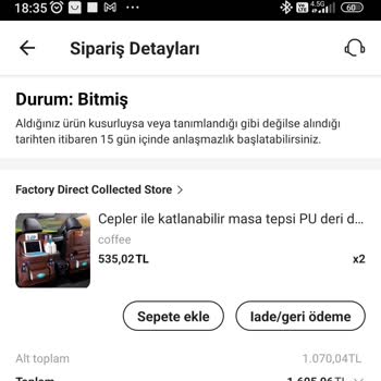 Aliexpress Yanlış Onay Süreci
