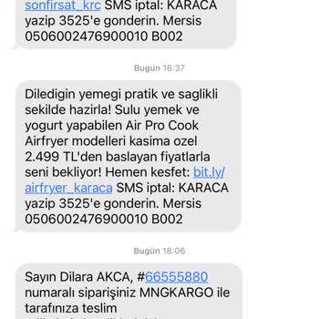 MNG Kargo Kargom Haberim Olmadan Başkasına Teslim Edilmiştir