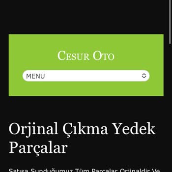 Volkswagen Yedek Parça Siparişim Gönderilmedi