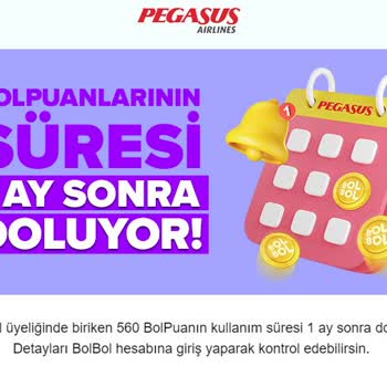 Pegasus Bol Bol Puan Eksiltilmesi