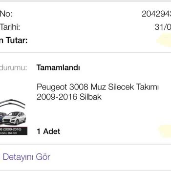 Silbak Marka Silecek Hatası