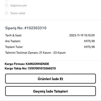 KARGOMsende Kargom Günlerdir Teslim Edilmiyor!