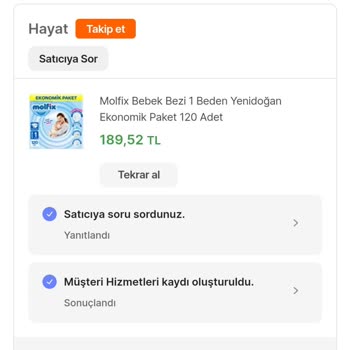 Hepsiburada İlgisizliği Hayat Firması Mağduriyeti