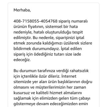 Amazon Kampanyalı Ürünü Göndermiyor