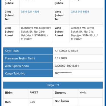 Sürat Kargo Kargomu Kaybetti Beni Uğraştırıyor