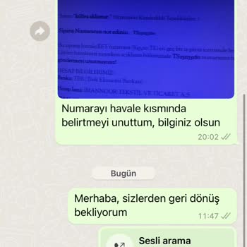 Imannoor Müşteri Hizmetleri İlgisizliği