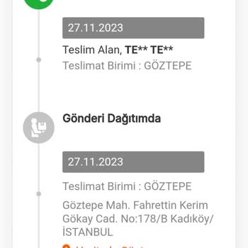 MNG Kargo Teslim Etmediği Pakete Teslim Edildi Mesajı