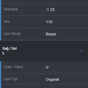 Dışkapı Yıldırım Beyazıt Eğitim Araştırma Hastanesi Yanlış Göz Reçetesi