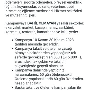 TEB Kampanyaya Katıldım Ama Kabul Etmiyorlar