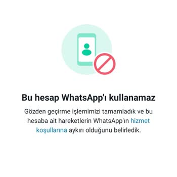 WhatsApp Numaram Üzerine Kayıtlı WhatsApp'ını Engellenmesi