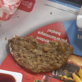 Burger King Köftenin Çok Kötü