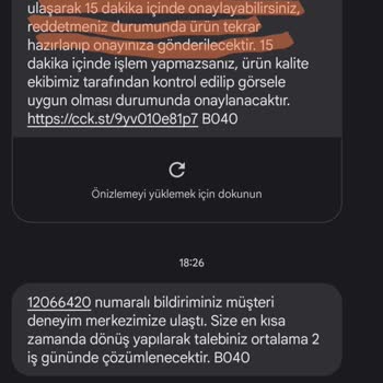 ÇiçekSepeti Hizmet Kusuru Ve Bilgi Eksikliği